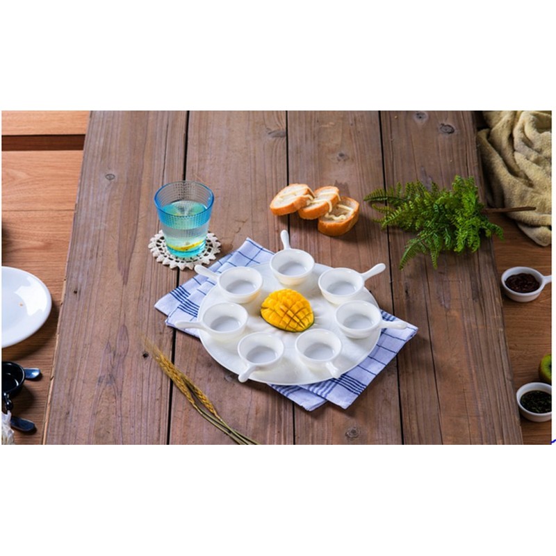 Leoyoubei 5 Packs Sauce Dish with Handle Grip,Side Dishes 1
