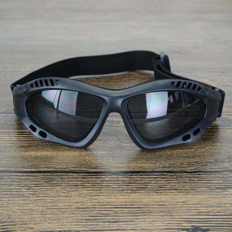 Viriber Motorcycle Goggles Bike Goggles UV Protective Outdoor Glasses Military