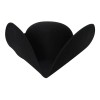 Sombrero De Pirata Para Adulto Negro