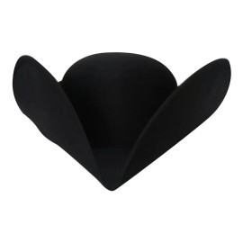 Sombrero De Pirata Para Adulto Negro