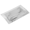 250x150mm Air Vent Louver Grill Cover Stainless Steel Duct Ventilation