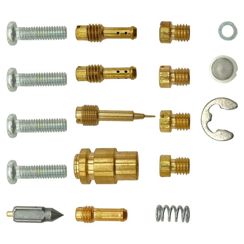 4-Pack Carburetor Repair Kits Carb Rebuild Kit with Float Replacement