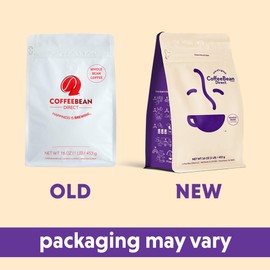 Coffee Bean Direct Six Bean Espresso, Whole Bean Coffee, Dark Roast, 1 Pound Bag (Pack of 1)