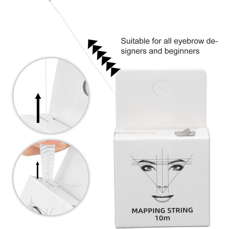 Quick Draw Brow, Kit de Cuerdas de Mapeo de Cejas