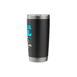 Best Surfing Art For Girls Women Beach Surfer Surfing Lover Stainless Steel Insulated Tumbler
