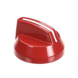 Star 2R-W498-2 Knob-Red Metal-Insert.188