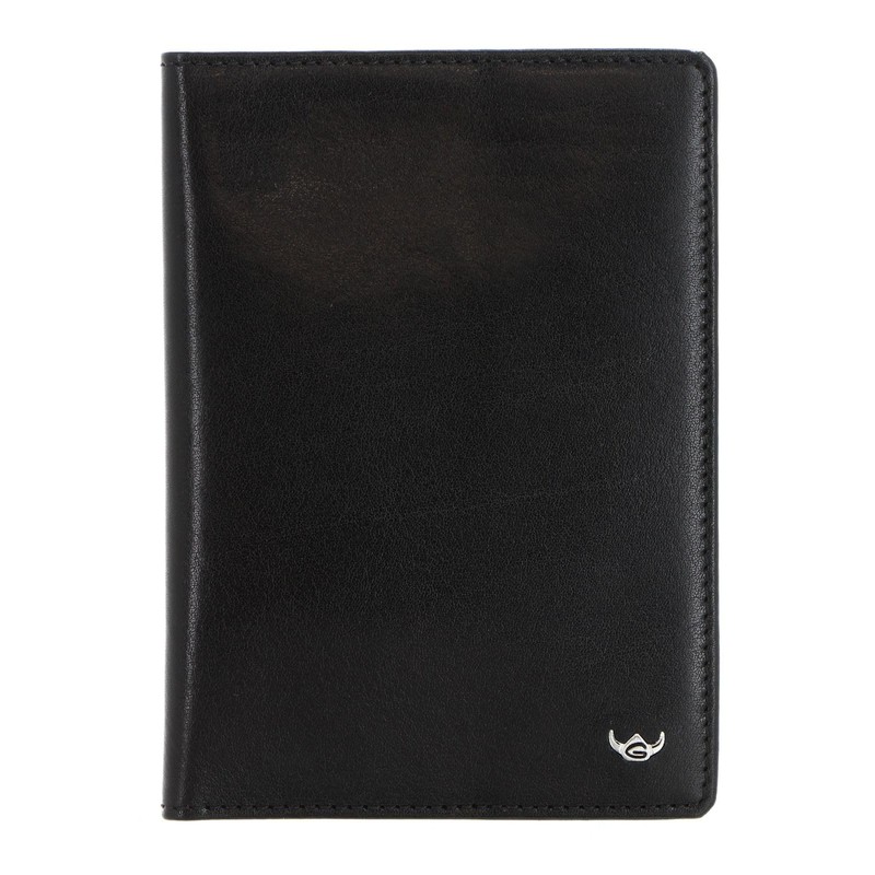 Golden Head Colorado RFID Protect Passport Cover Black, black, Classic