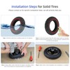 ulip 10x2.5 Solid Tires 10 Inch for Kugoo M4/M4 Pro