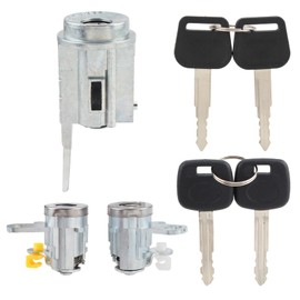 AUTOKAY Ignition Switch & Door Lock Cylinder Fits for Toyota Tacoma 1995-2004