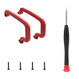 Gimbal Bumper Compatible for DJI Avata 2 Drone Accessories,PTZ Lens Protection Bar Bumper Aluminum Alloy Anti-Collision Camera Guard (Red)