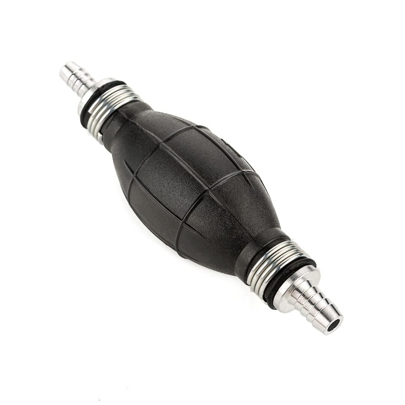 LST Kraftstoffpumpe Aluanschluss für Schlauch Innen-Ø 10mm Hand Pumpe Pumpball