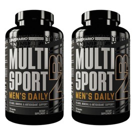 Nutrabio Men's Daily Multi Sports Capsules, 2, 120 Tablets / 뉴트라바이오 맨스 데일리 멀티 스포츠 캡슐, 2개, 120정