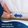 Lileno HomE Mattress Protector with Zip, Washable Microfibre Mattress Protector