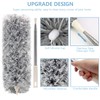 Microfiber Duster with Extension Pole(Stainless Steel) 30 to 100'', with
