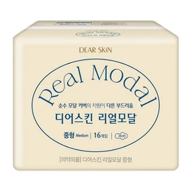 DEARSKIN Real Modal Sanitary Pads Medium 16P - Medium 16P