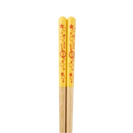 Asahiko Children's Chopsticks Mogumo Gurai-On, Yellow, 6.5 inches (16.5 cm)
