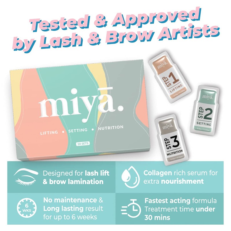MIYA LASH 2 in 1 Lash Lift & Brow Lamination