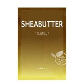 BARULAB Certified Vegan Sheet Mask Set (10 masks), Shea Butter
