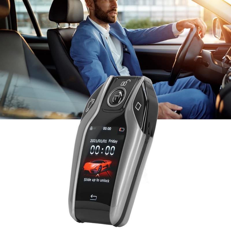 AMONIDA Smart Remote Car Key, Universal TK800+ LCD Touch Screen