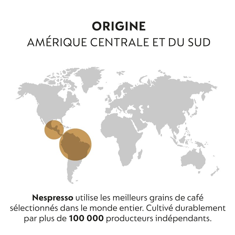 Nespresso Vertuo - 50 Arondio Capsules - Intensity 6 -