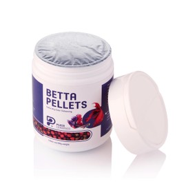 Plecoceramics Betta Fish Pellets Extreme Color, Complete Nutrition Plus Color Boost, Enhancing Floating Food Betta Fish (40 gr)
