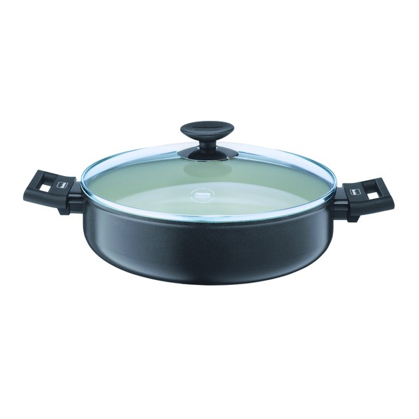 Berndes Alu Specials Smart Glass Lid 24 cm Casserole Dish,