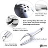 JBscoop Ice Scoop with Holes. Stainless Steel Ice Scoop with