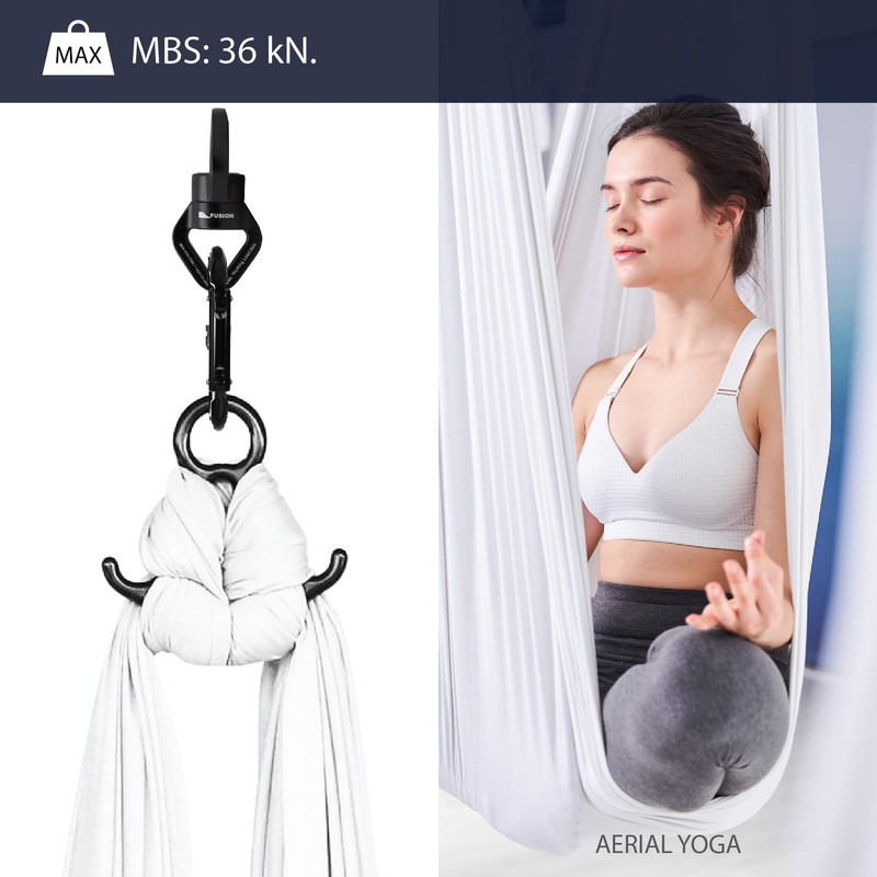 Swing Swivel, 36 KN Rotational Device Hanging Accessory for Web