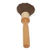 Neck Duster Brush Beech Wood Ergonomic Handle Portable Broken Hair