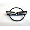 AUTO 2PC Black Front Nose Rear Gas Lid Cross US