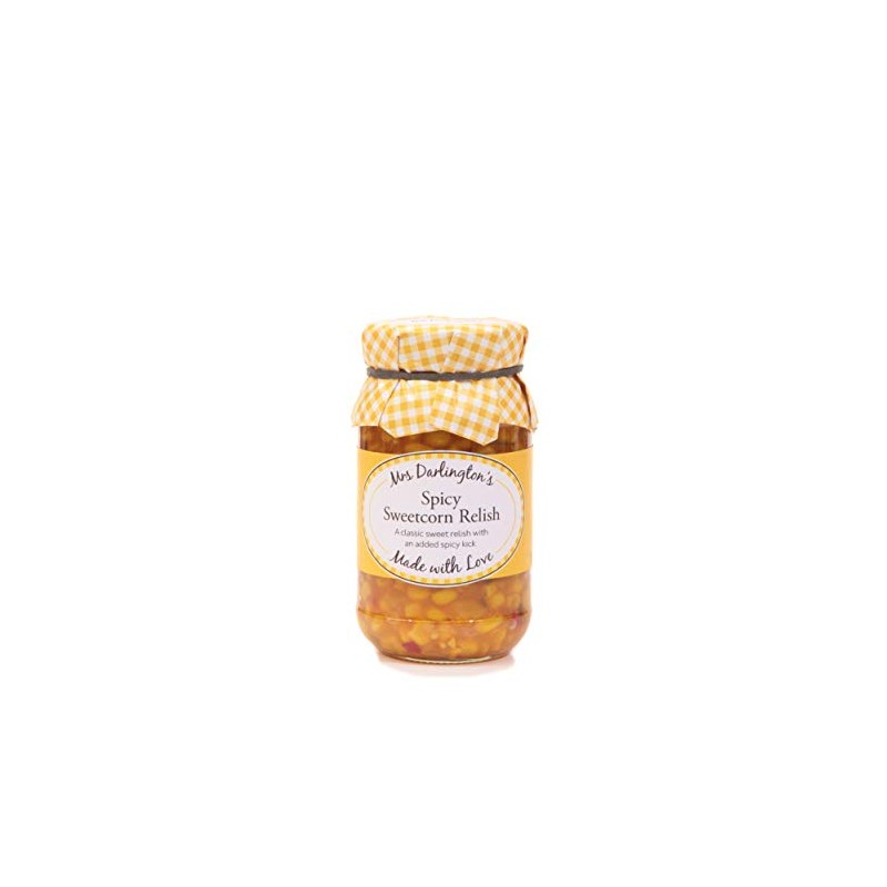 Mrs Darlingtons|Mrs Darlington's Spicy Sweetcorn Relish 300g