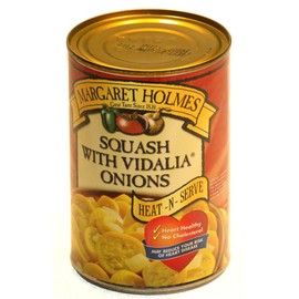 Margaret Holmes, Squash with Vidalia Onions, 14.5oz Can (Pack of 6)