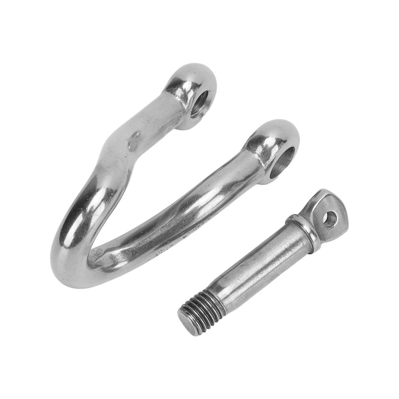 12mm Stainless Steel Twist Shackle with Screw Pin High Breaking