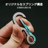 KeyUnity Carabiner Bottle Opener KM01 Keychain Titanium Multi-Color Lightweight Rustproof