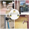 2-Way Tap Water Distributor Water Connection Distributor Water 3/4 Inch