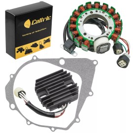 For Yamaha Stator & Regulator Rectifier for Yamaha Warrior 350 YFM350 1990-1995 W/Gasket