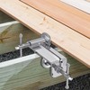 Insaga Enhanced Deck Board Straightening Tool, Portable Lever Deck Board