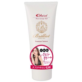 B Brilliet Bust Cream, Hip Cream, Collagen, Bust Care, Moisturizing, Decollete, Hyaluron, 3.5 oz (100 g)