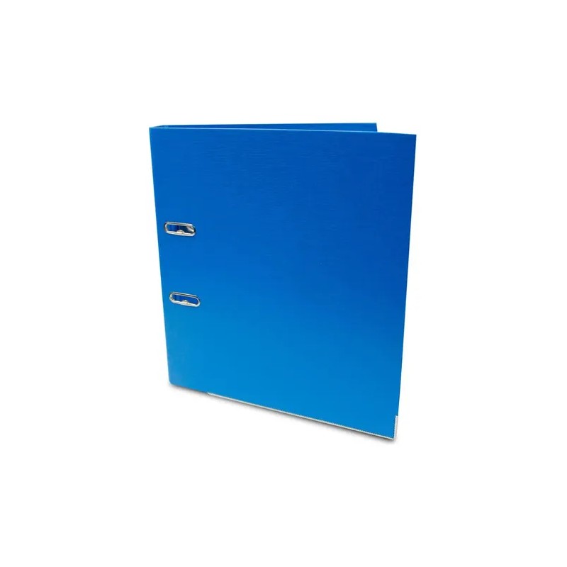 Carpeta Registrador Forrado Pvc Techmakro Carta Azul 10 Pz Azul