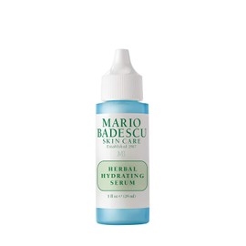 Mario Badescu Suero hidratante a base de hierbas para todo tipo de piel | Suero sin aceite que deja la piel flexible | Formulado con ceramidas y extracto de Gingko | 1 onza líquida
