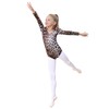 Tziharora Gymnastics Leotards for Girls,Ruffle Long Sleeve Leotards For Girls,Athletic