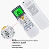 TCNOUMT Replacement AR-RY12 Remote Control intended for Fujitsu Air conditioner
