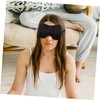 Beavorty 2pcs Memory Foam Mask Eye Blindfold Comfortable Eye Cover