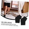 Baluue 2pairs Gel Ankle Socks Moisturizing Technology for Cracked Heels