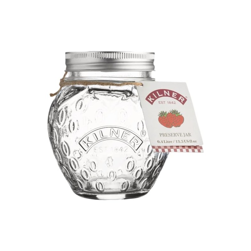 Kilner Strawberry Regular Mouth Preserve Jar 13.5 Ounce 1 -