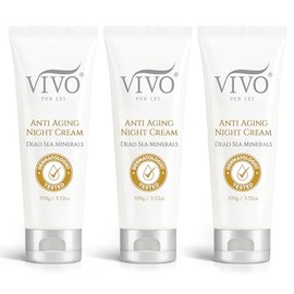 Vivo Per Lei Cell Renewal Night Cream, 1.7-Fluid Ounce SET OF 3 by Vivo Per Lei