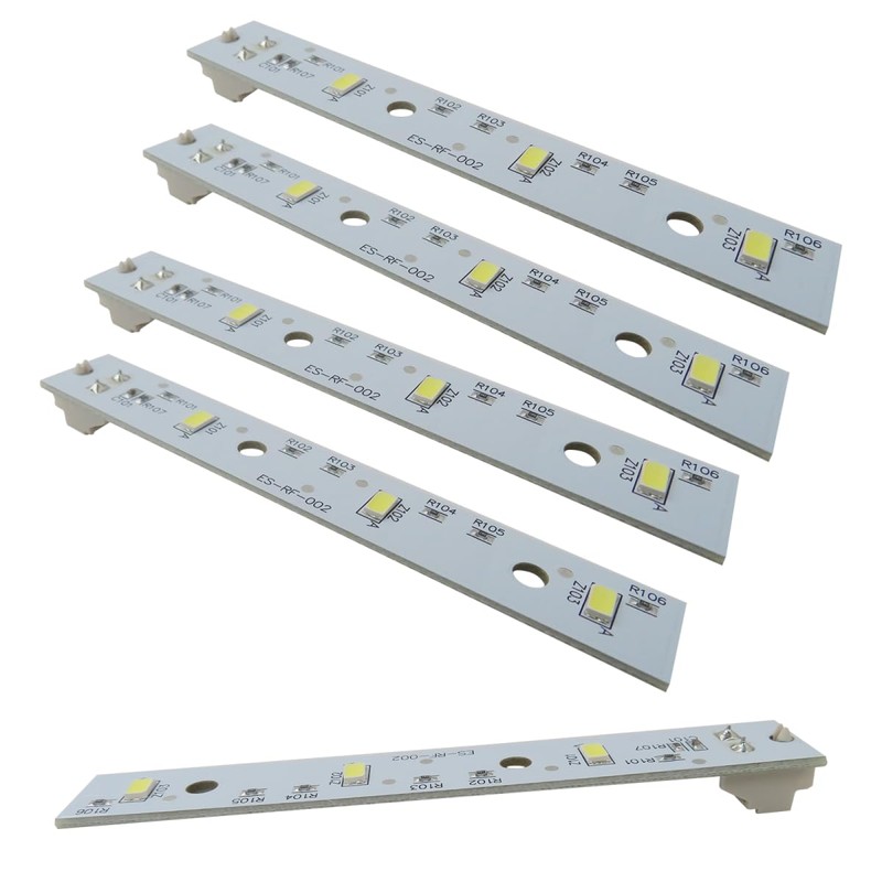 Upgraded 5 Pack WR55X26671 Freezer LED Light Board for GE