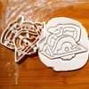 Set of 3 Power Tools Cookie Cutters (Power Drill, Circular