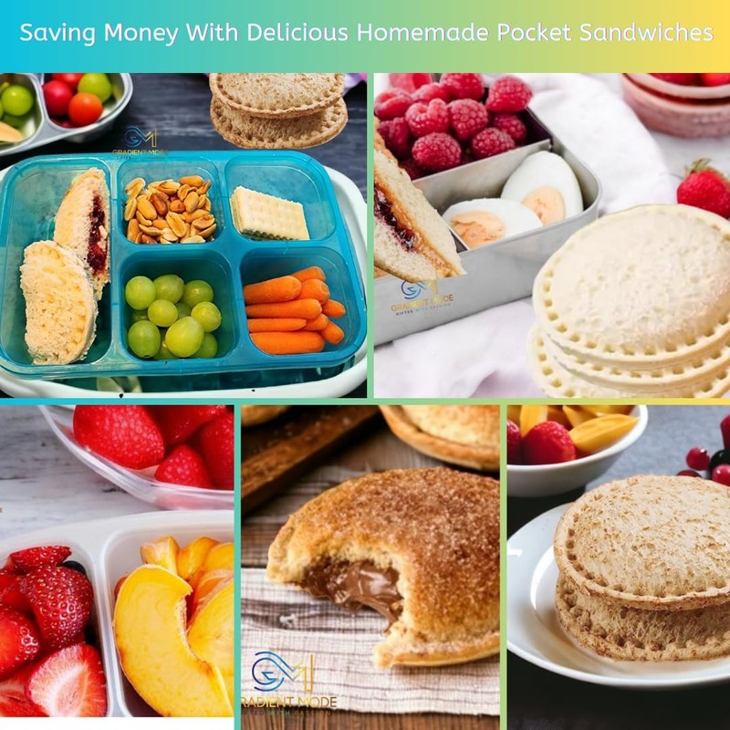 Heatunk Stainless Steel Sandwich Cutter and Sealer: Make Uncrustables for