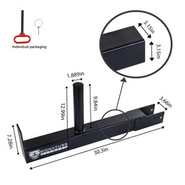 Fitvids Belt Squat Lever Arm Plate Loaded Gym Fitness Equipment Curls Rows Guided Deadlifts Black